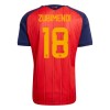 Camisola do Espanha ZUBIMENDI 18 Equipamento Principal Mundial 2026 Camisola do Espanha ZUBIMENDI 18 Equipamento Principal Mundial 2026